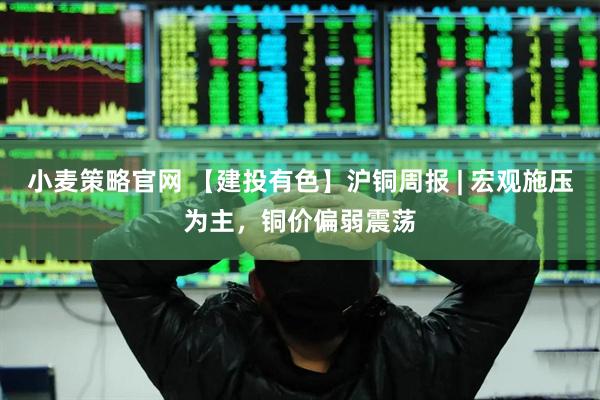 小麦策略官网 【建投有色】沪铜周报 | 宏观施压为主，铜价偏弱震荡
